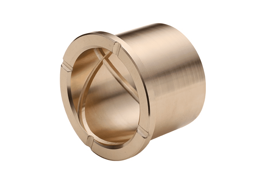 Solid bronze bushing flange bearing 660 Bronze Bearings Grooved and Flanged Flange OD = 55mm SAE 660 Bronze