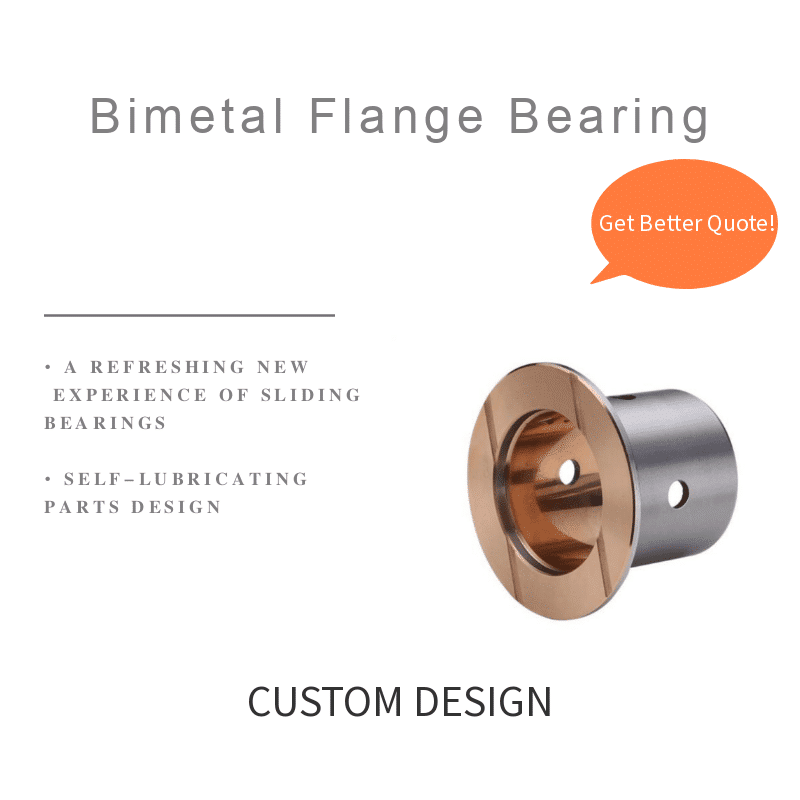 bimetal bushing flange metric size Bimetal Bearing - Factory Direct & Fast Shipping
