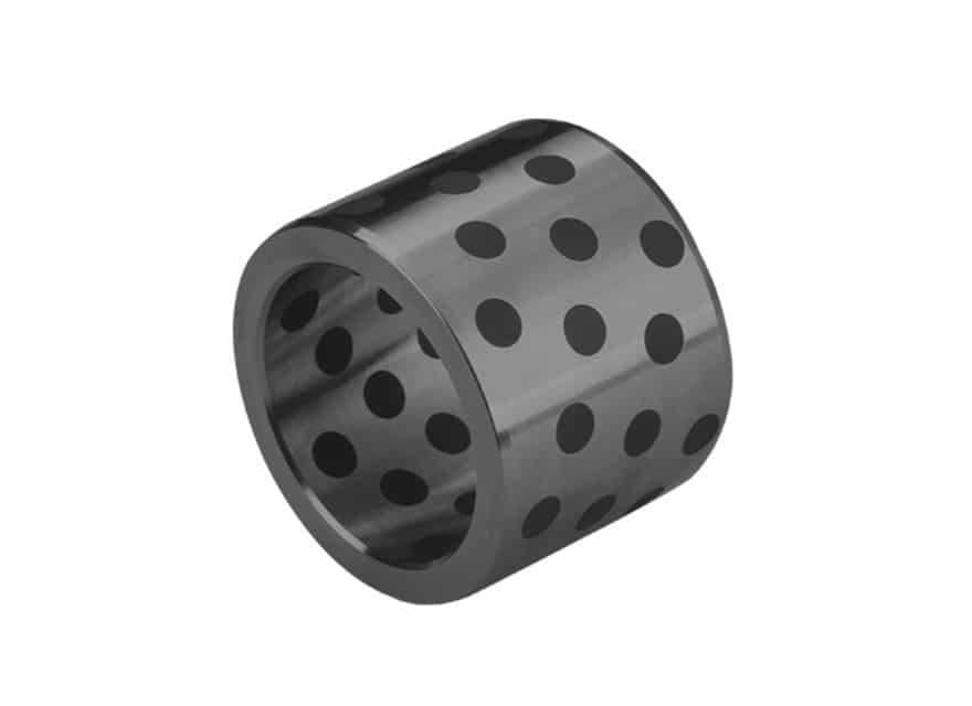 casting iron HT250 and embedded with solid lubricant cats iron graphite impregnated bushings