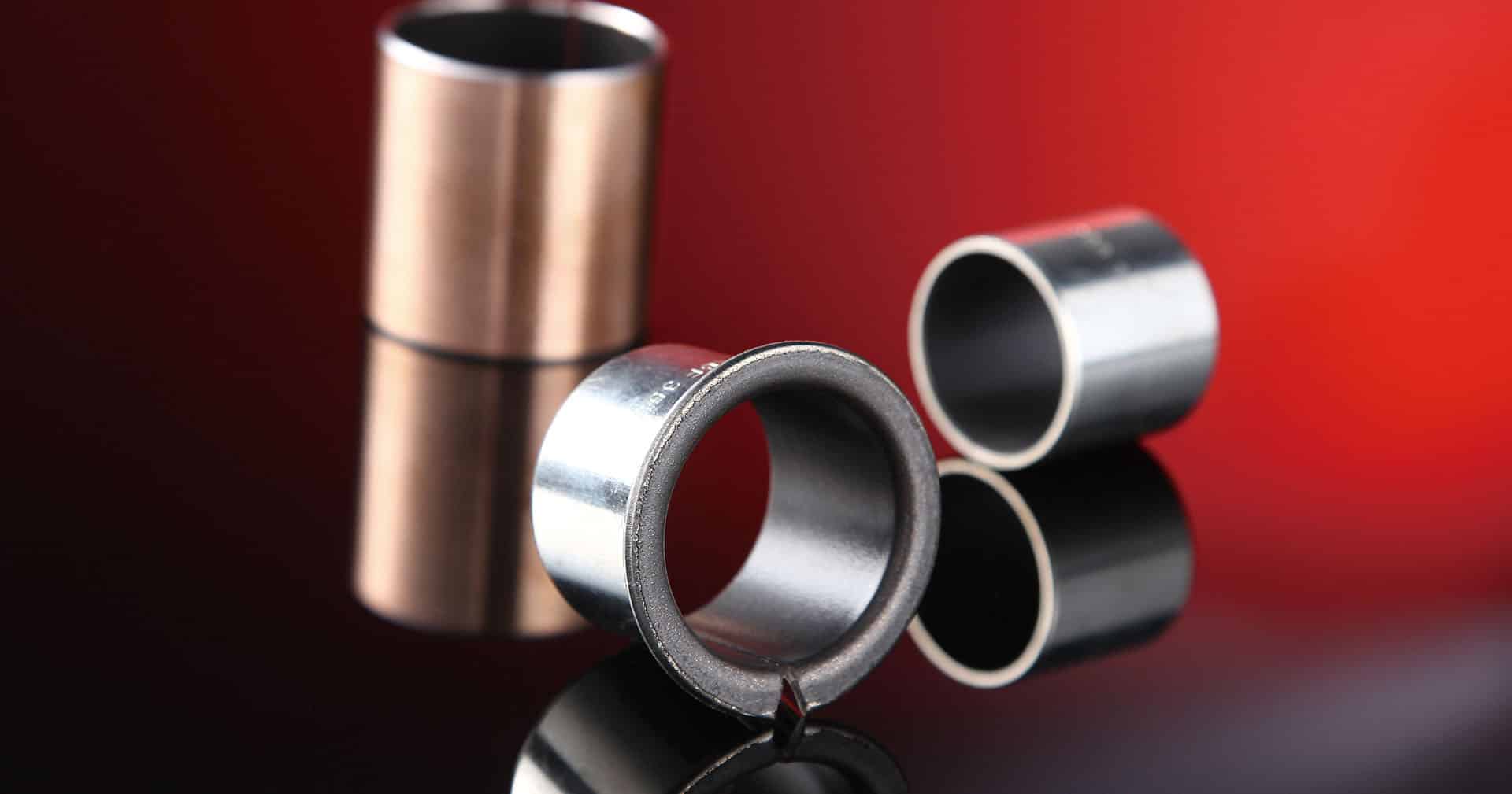 Seamless steel tube 34 hardened steel bushes bearings