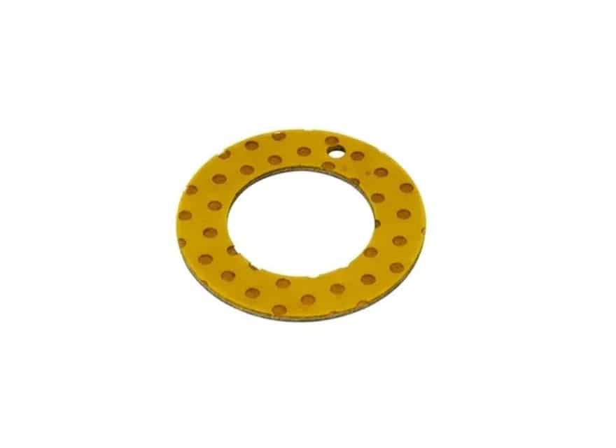 yellow pom composite thrust washer