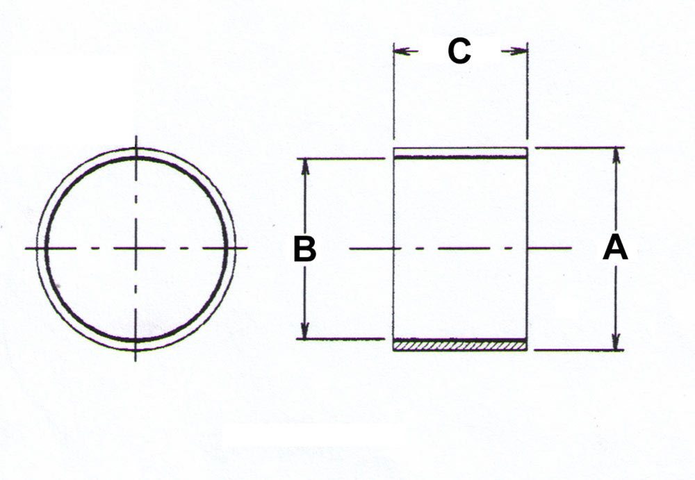 steel hardened bushing bearings