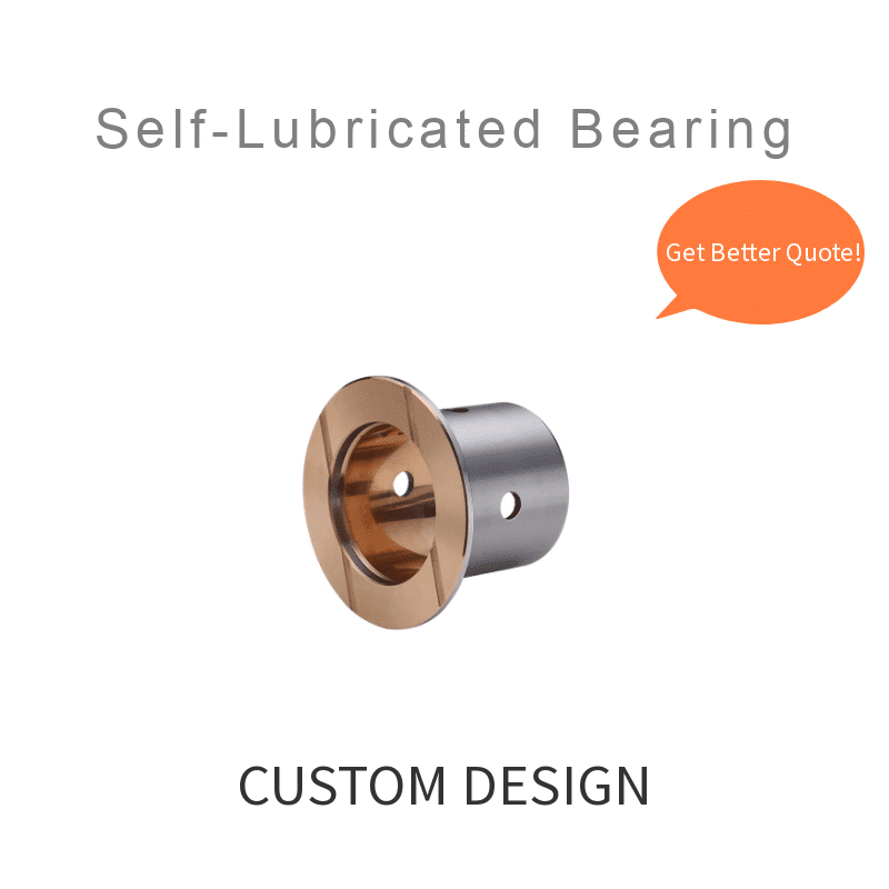 bimetal bearings bushes flange bimetal bearings