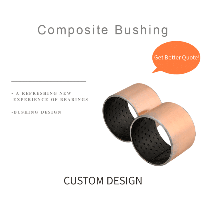 Bushing Sale Machinability of Composite Bearing Materials