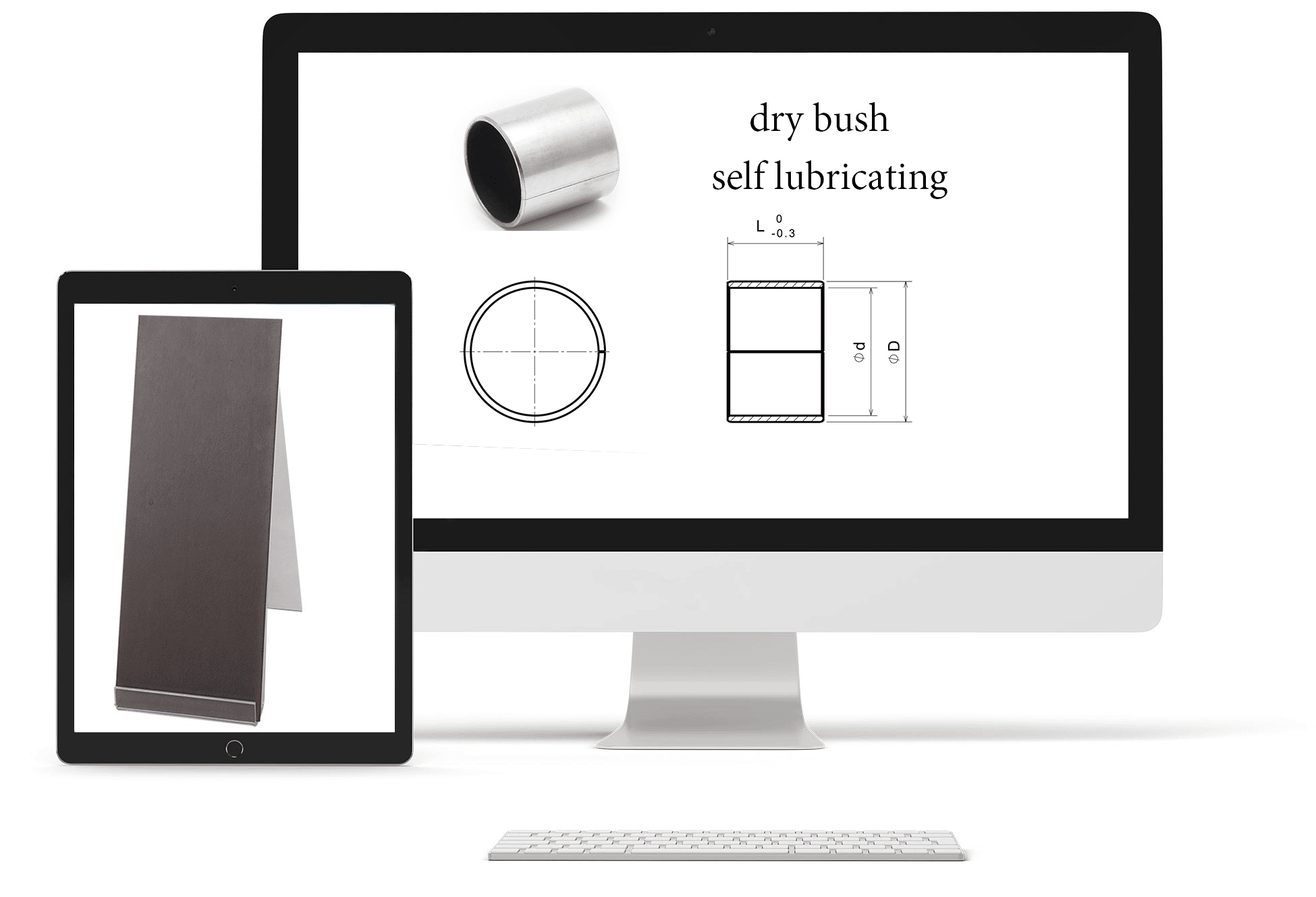 Bushings and sliding bearings Boccole PTFE