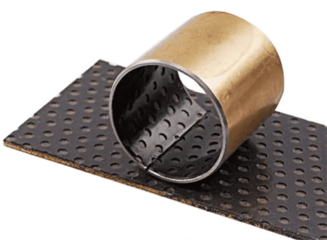 POM lined composite bushing