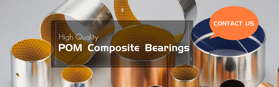 Pom composite bearings