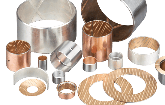 bimetal bearings used in many industrial fields metal bushings bimetallic bearing