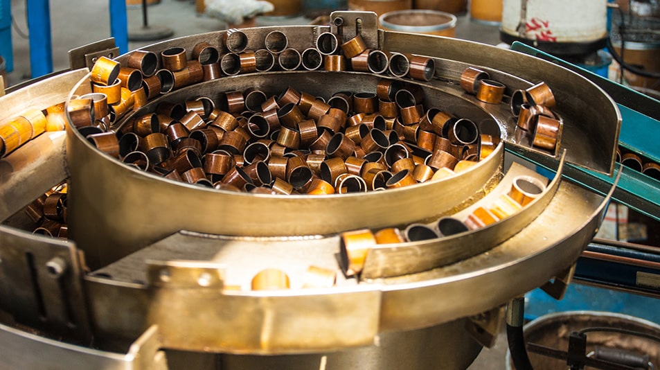 bushing bronze bearing production