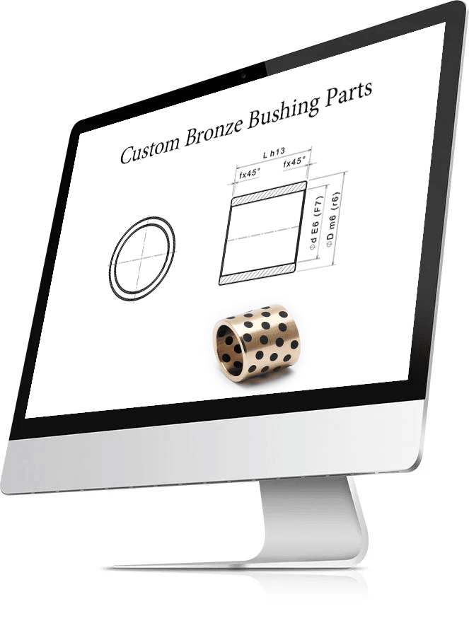 custom bronze bushing parts