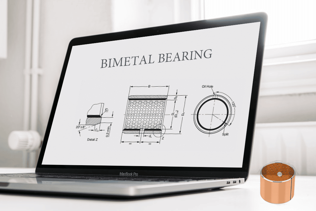 bimetal bearings – Mechanical handling and lifting equipment, hydraulic cylinders, agricultural equipment, off highway equipment etc bimetal bearings