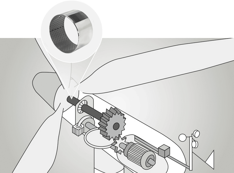 gear pump bushing diagram-pom bushing pump bushing