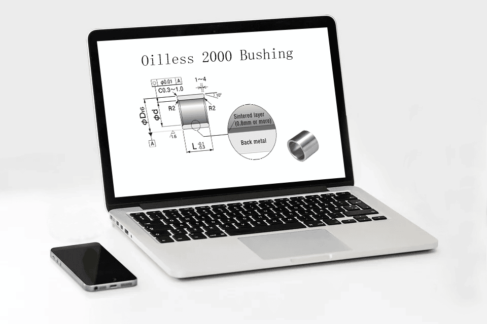 oilless 2000 bushing dimension Oilless 2000 Bushings Bearing