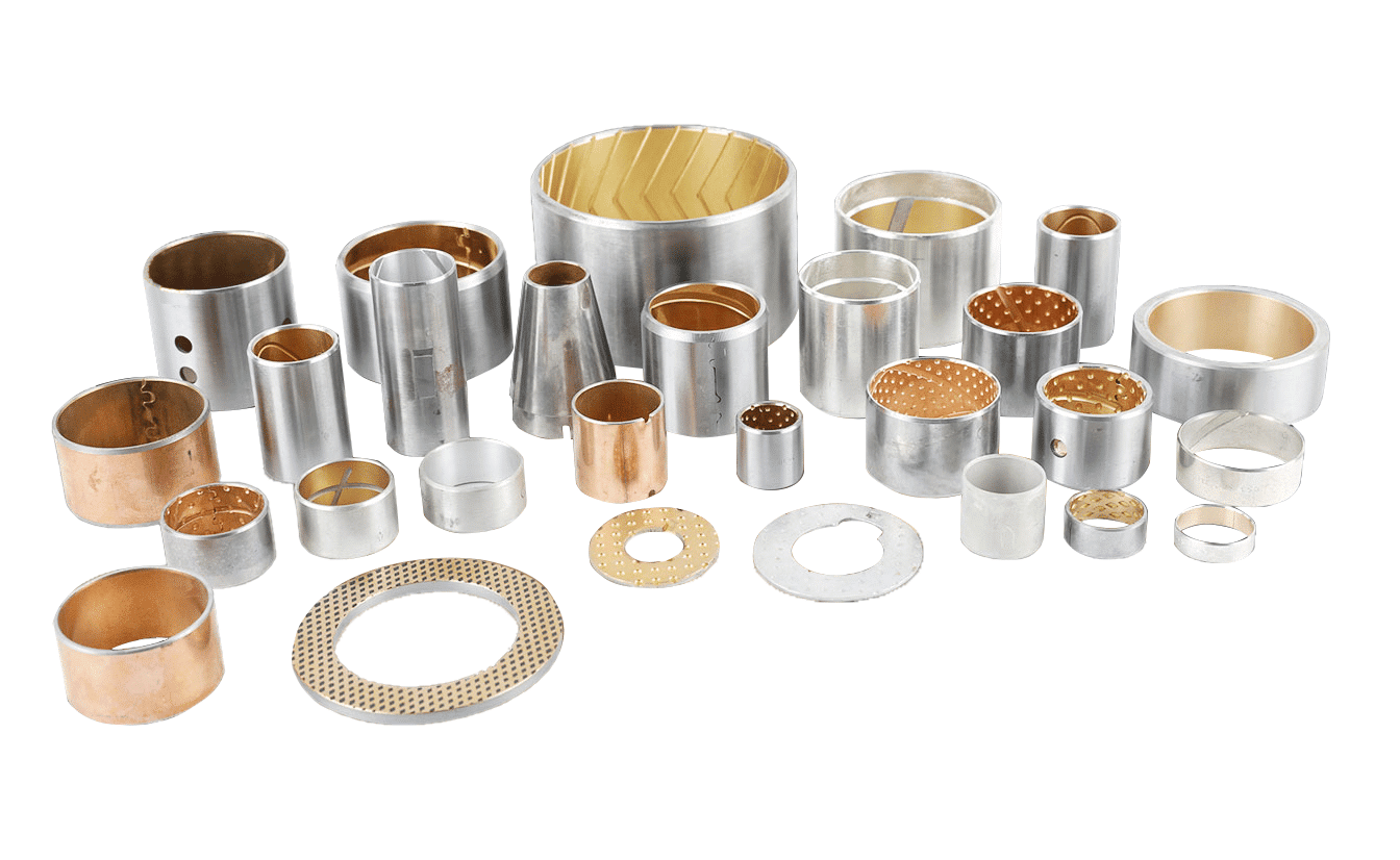 bimetal bearings Bimetal Bearing Steel Backed Sintered Bronze Bushing