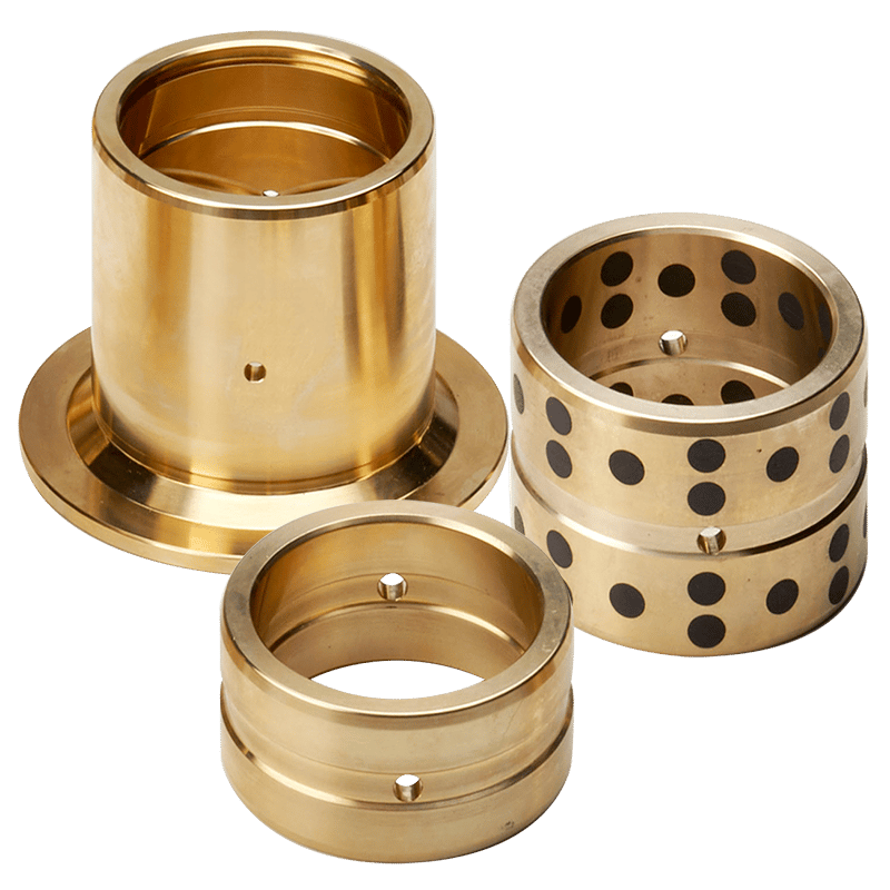 Ochoos 5Pcs JDB JDB081215 081215 8 x 12 x 15mm Graphite Lubricating Brass Bearing Bushing Sleeve Oilless 