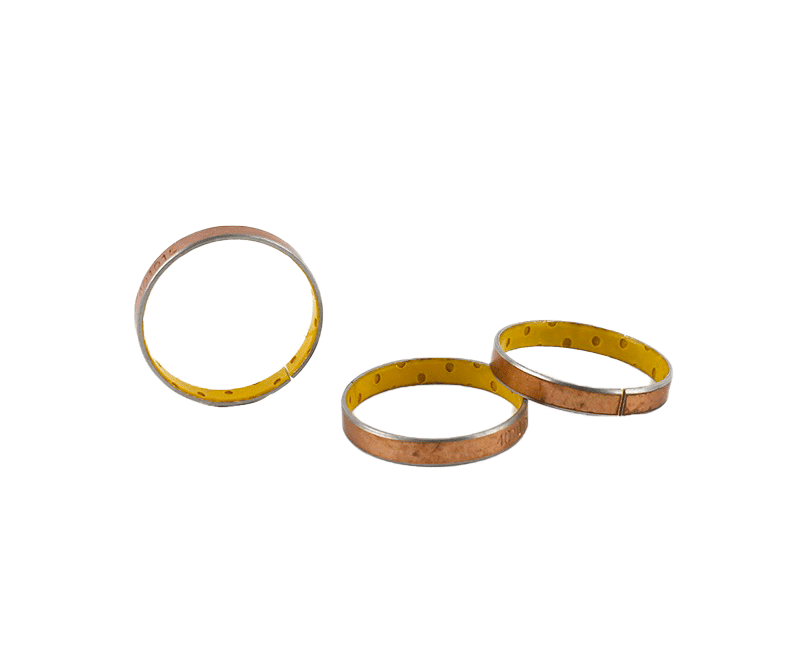 Metal-ploymer composite plain bearings