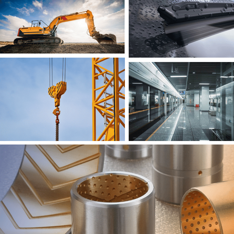 bimetallic bearing(1) Babbitt Bearing Metal Bushings bimetal bushing in variety application