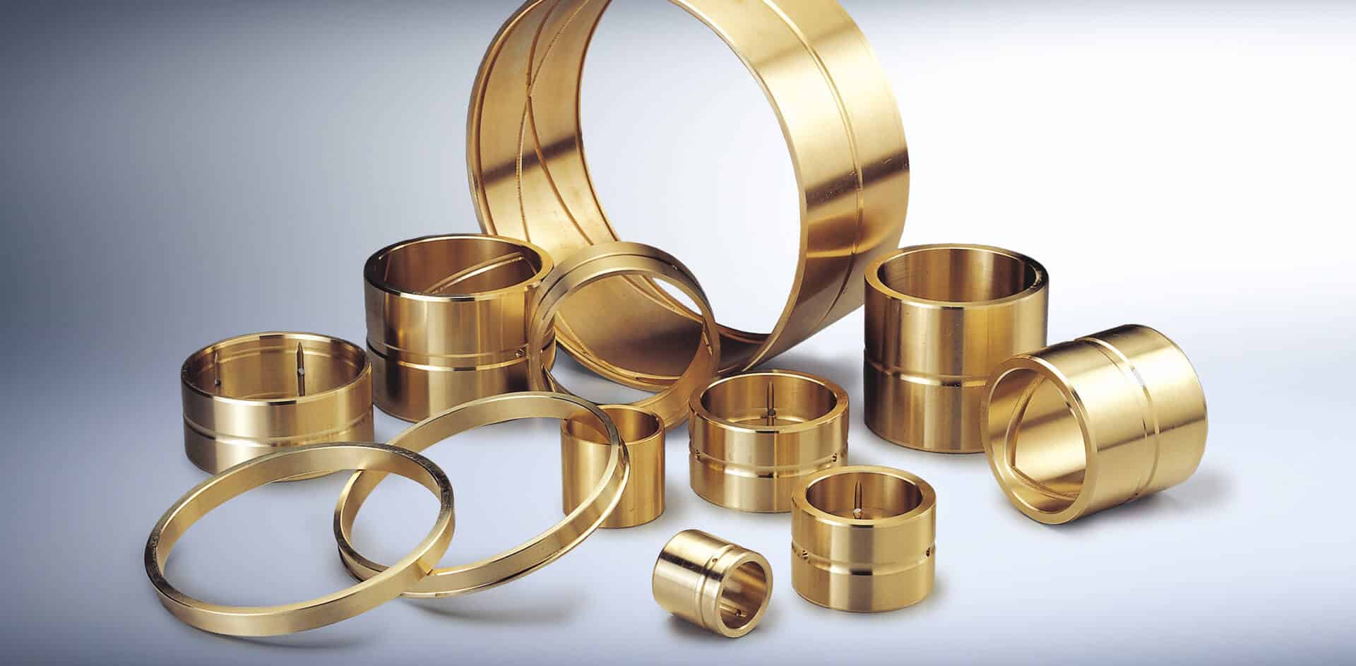 cast bronze bearing bushings groove type