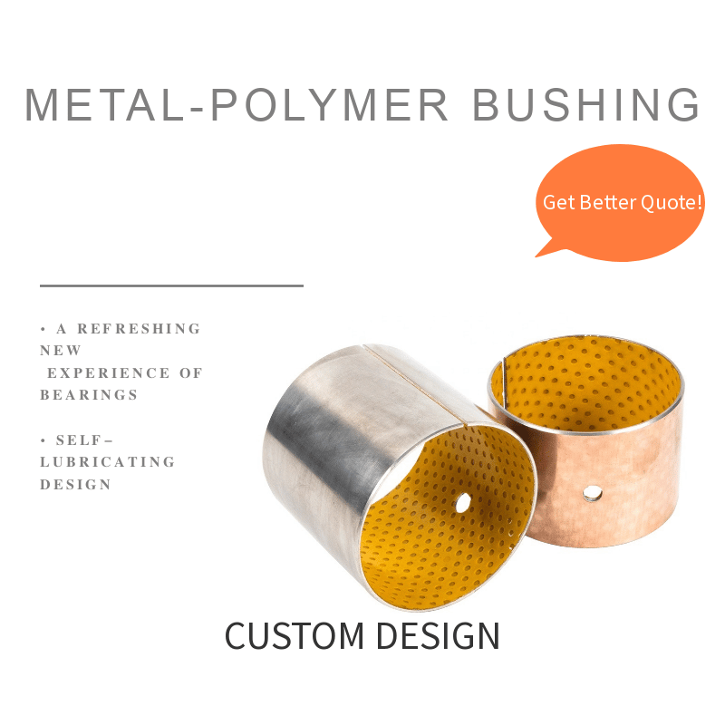 metal-polymer plain bearings