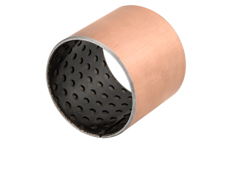 Metal-ploymer composite plain bearings