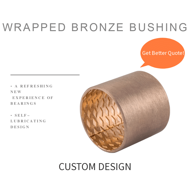 WRAPPED BRONZE BUSHING