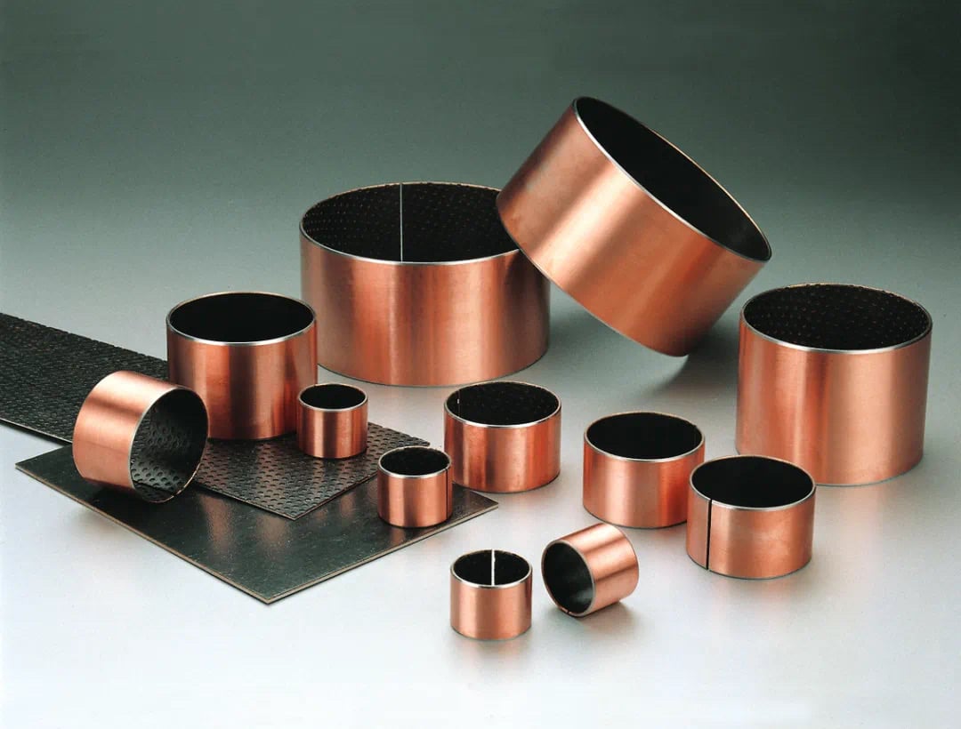 gear pump bushing metal-polymer plain bearings