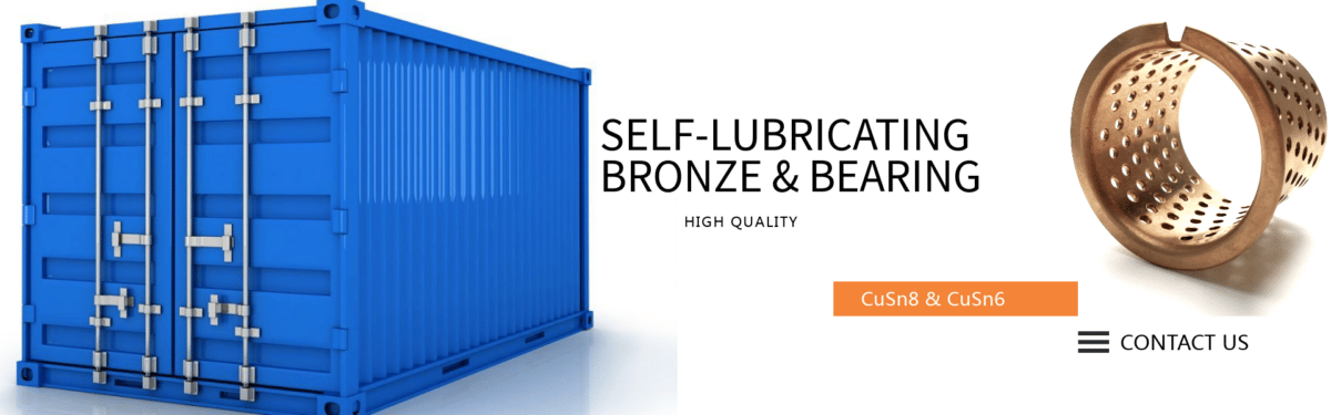 Bronze Bushing | Lubricated for Containers | Flange Size