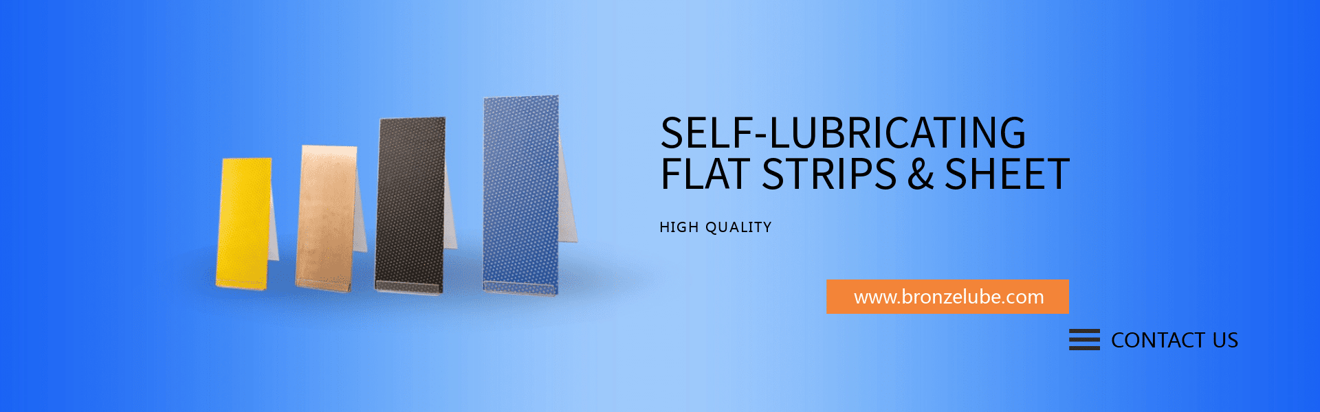 Plain Bushing Strips 8 self-lubricating strips & sheet