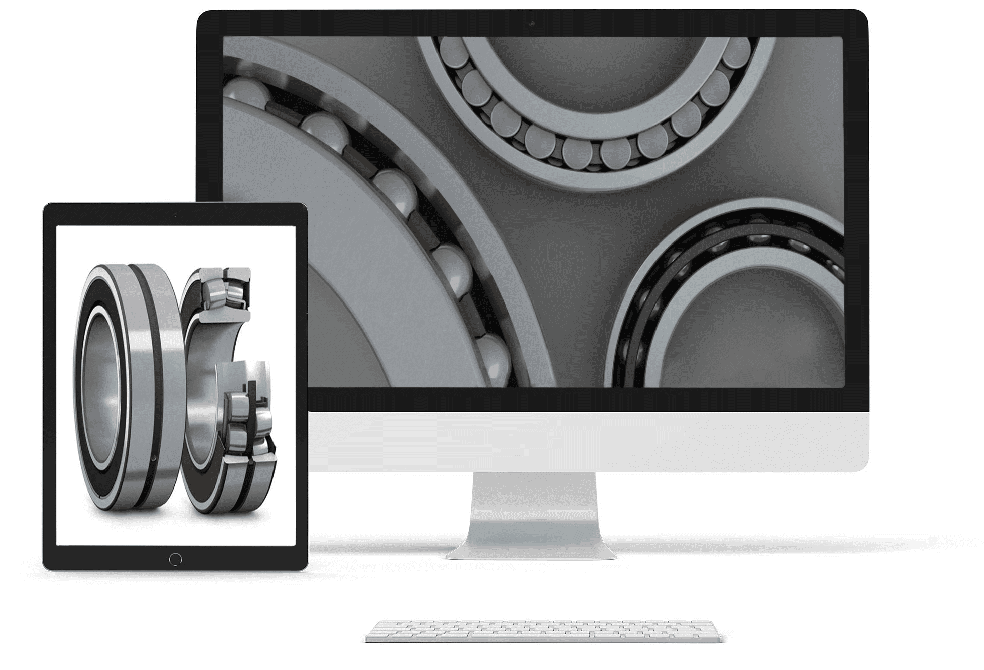 plain bearings replace roller bearings