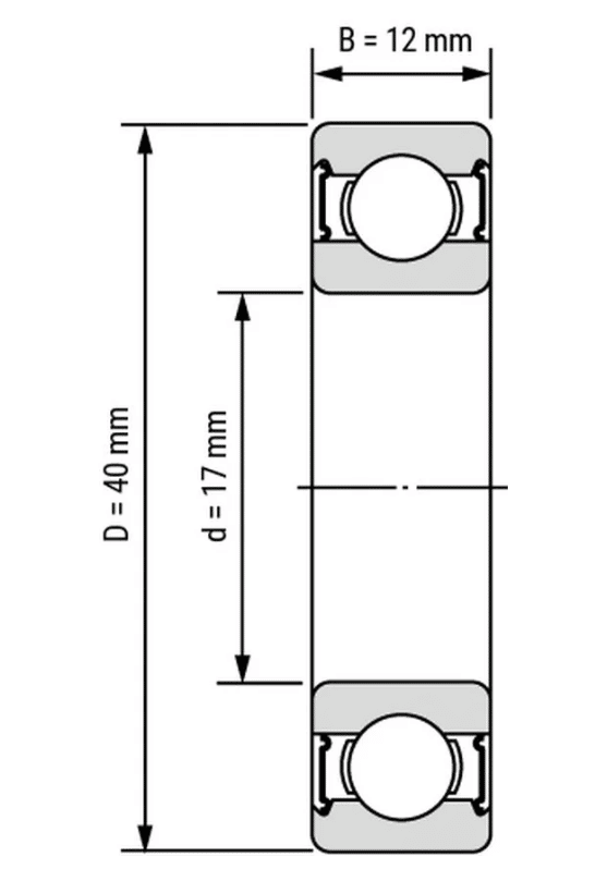 6203 Bearing Deep Groove Ball Bearings