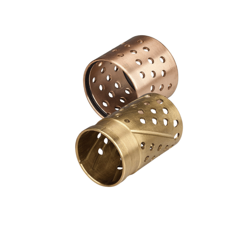 CUSN8P BRONZE SLIDING BEARING BUSHING WRAPPED cusn8 bearings with oil grooves