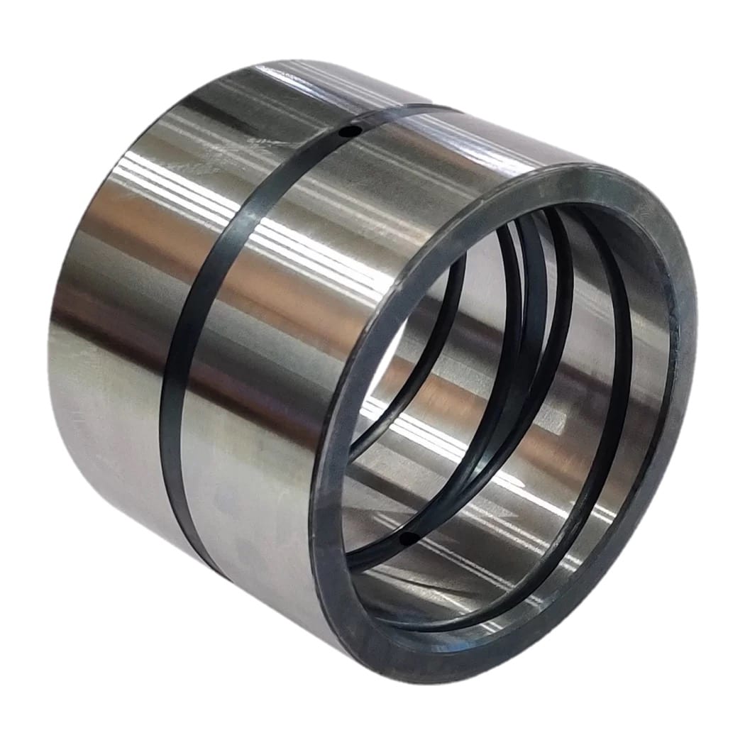 Hardened Steel Bushing Made with central, spiral or custom grease grooves