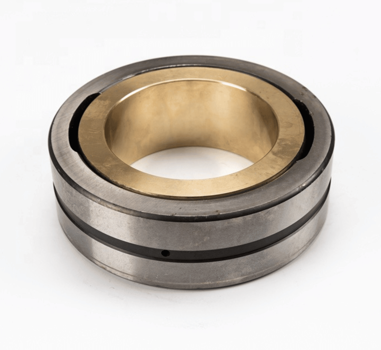 Solid bushing bronze graphite Hardened and grinded steel bushing