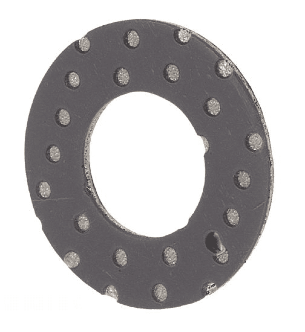 black pom composite thrust washer