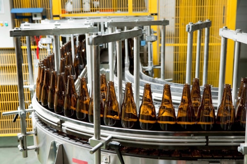 Bottle Manufacturing Line Beverage processing Bushings