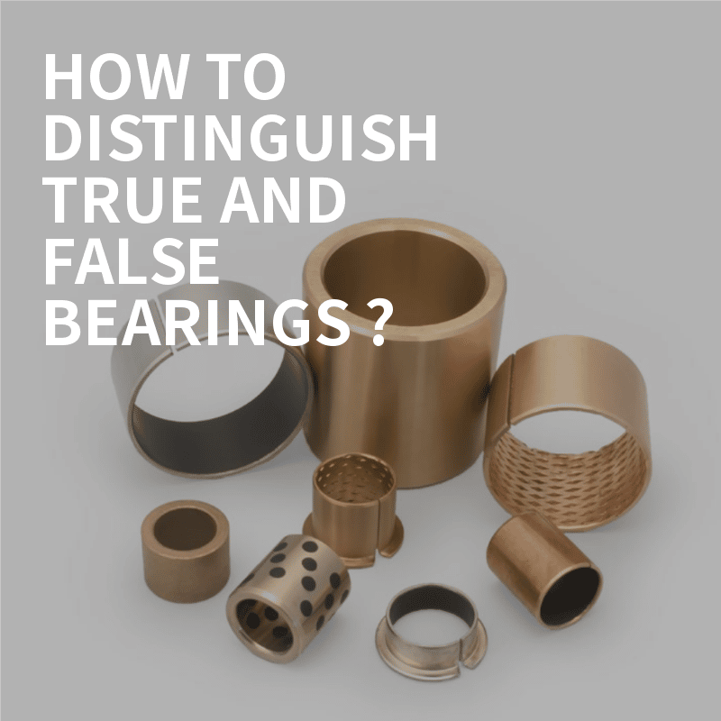 HOW TO DISTINGUISH TRUE AND FALSE BEARINGS
