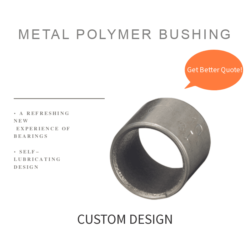 Metal Polymer Straight Metal Bushing