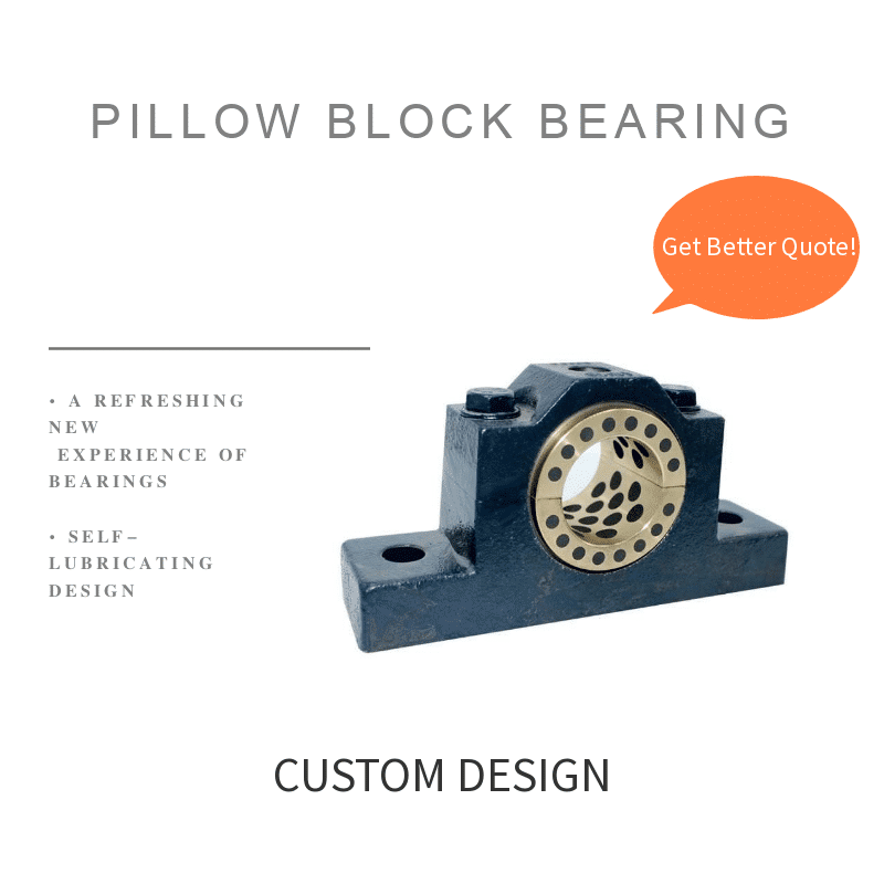 Pillow Block Bearing Self Lubricating Find Your Bearings