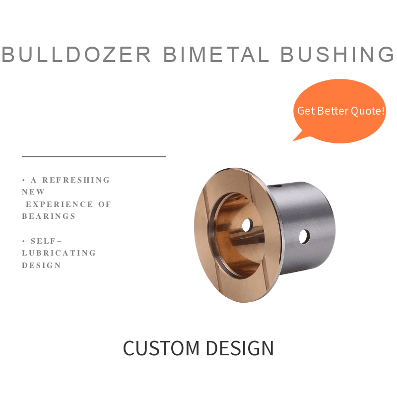 thrust wheel bimetal bushing bearing