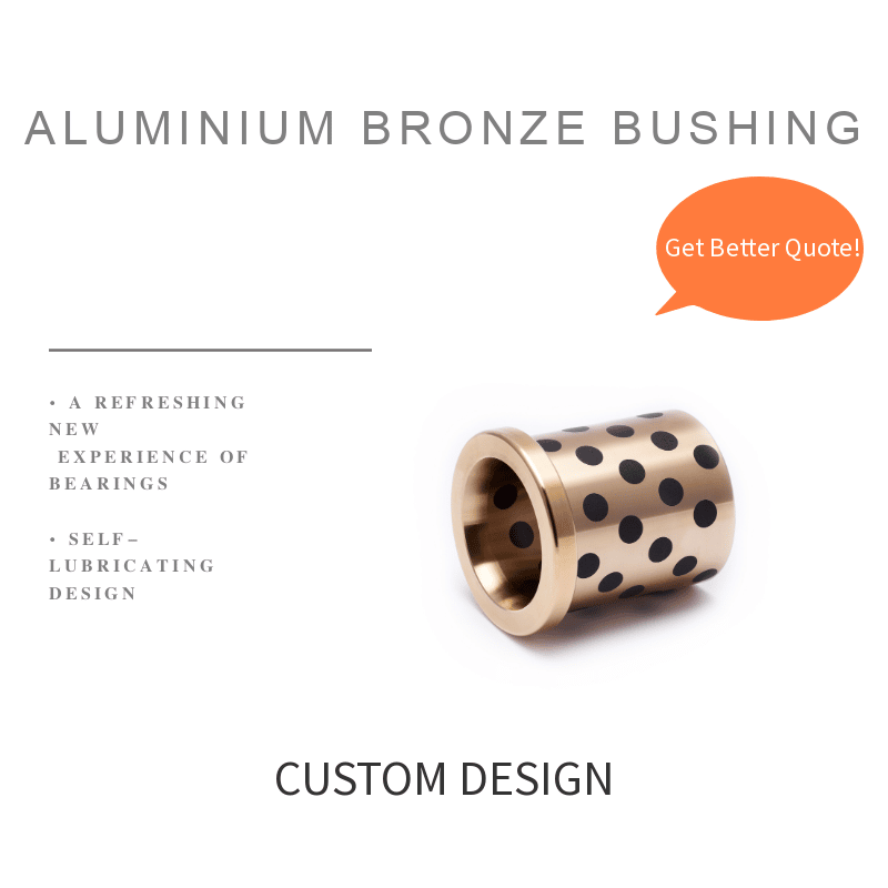 Aluminium Bronze Graphite Oiless Bushing