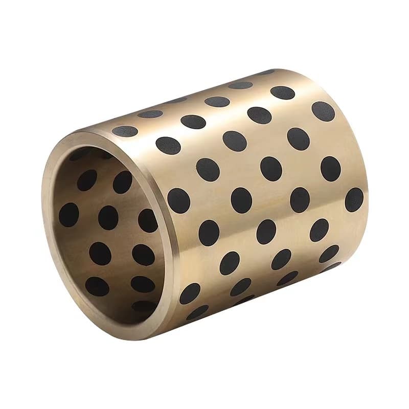 graphite plugged bronze bushing