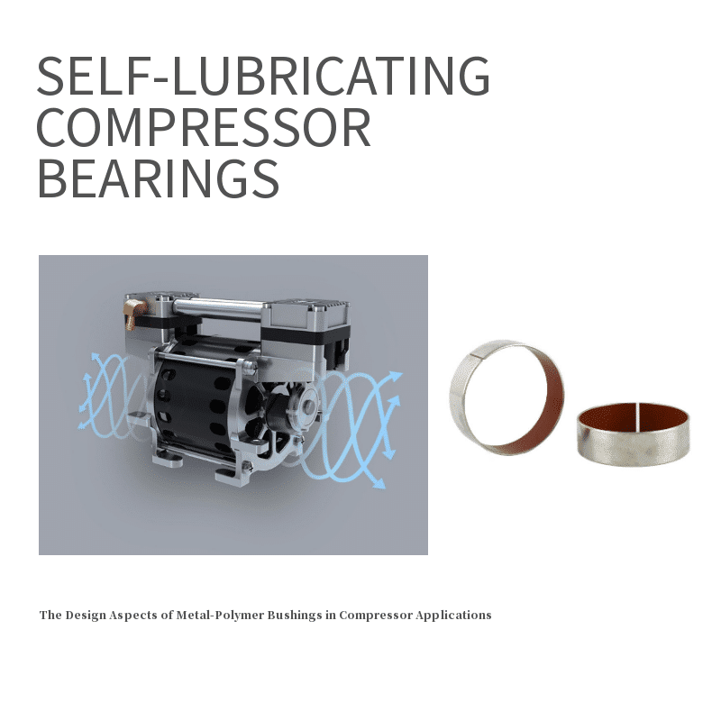 SELF-LUBRICATING COMPRESSOR BEARINGS