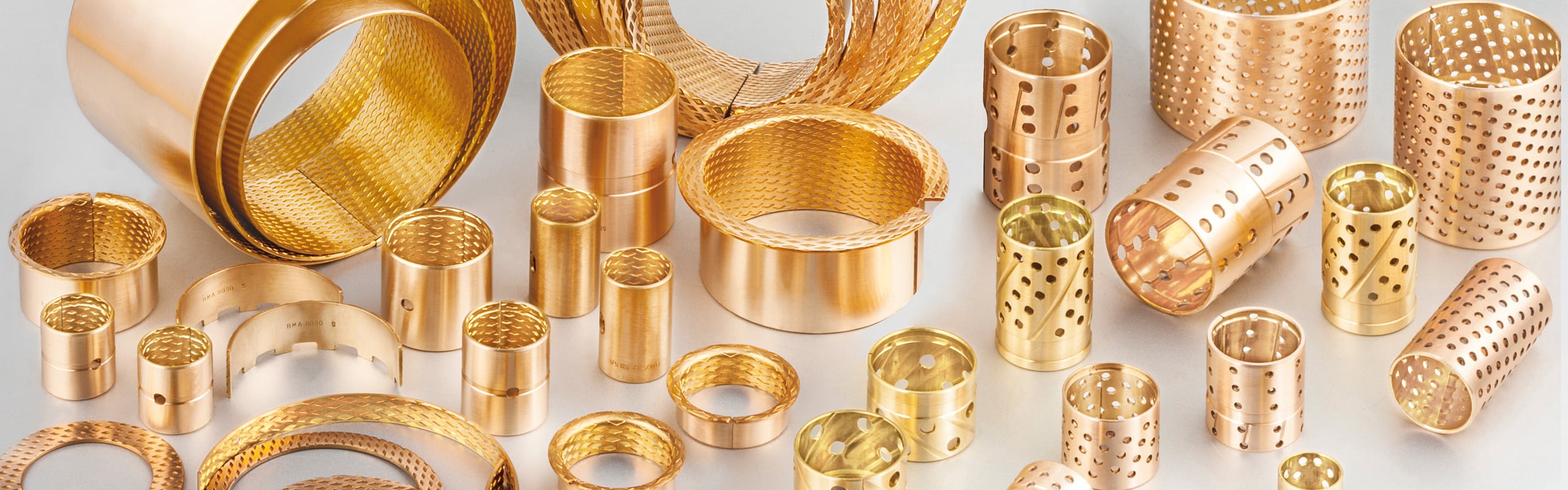 self-lubricating bushings (4) wrapped bearing Perforated Collar Bush