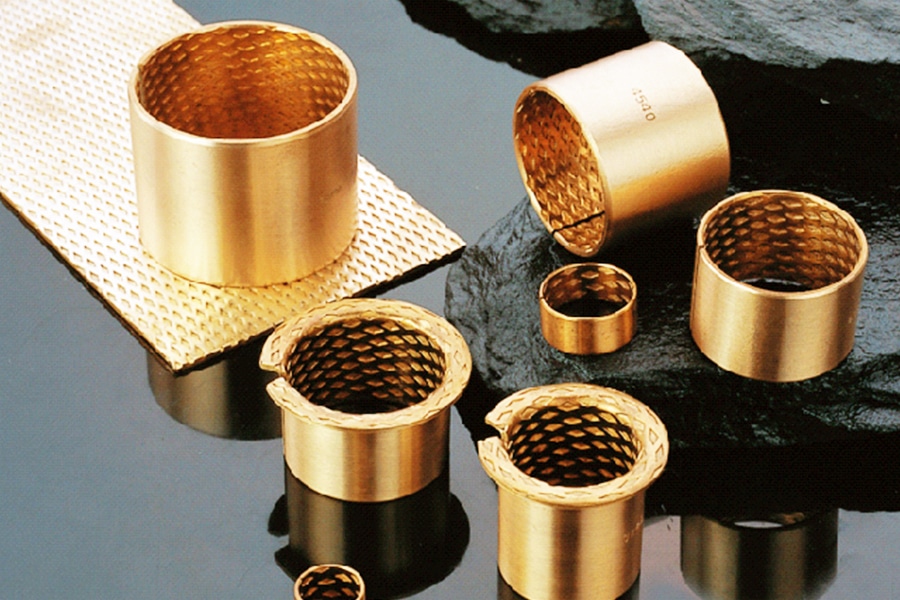 BRONZE BUSHES BEARINGS wrapped bronze bearing