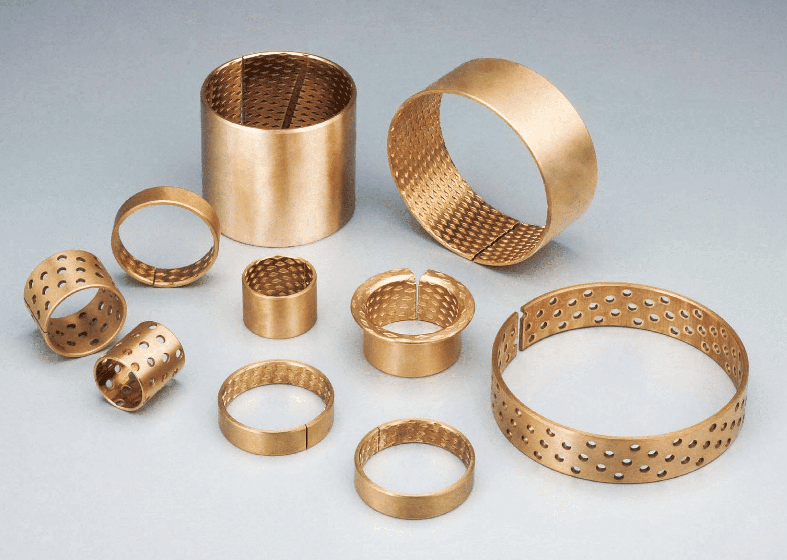 SELF-LUBRICATE BUSHES3 plain wrapped bushes