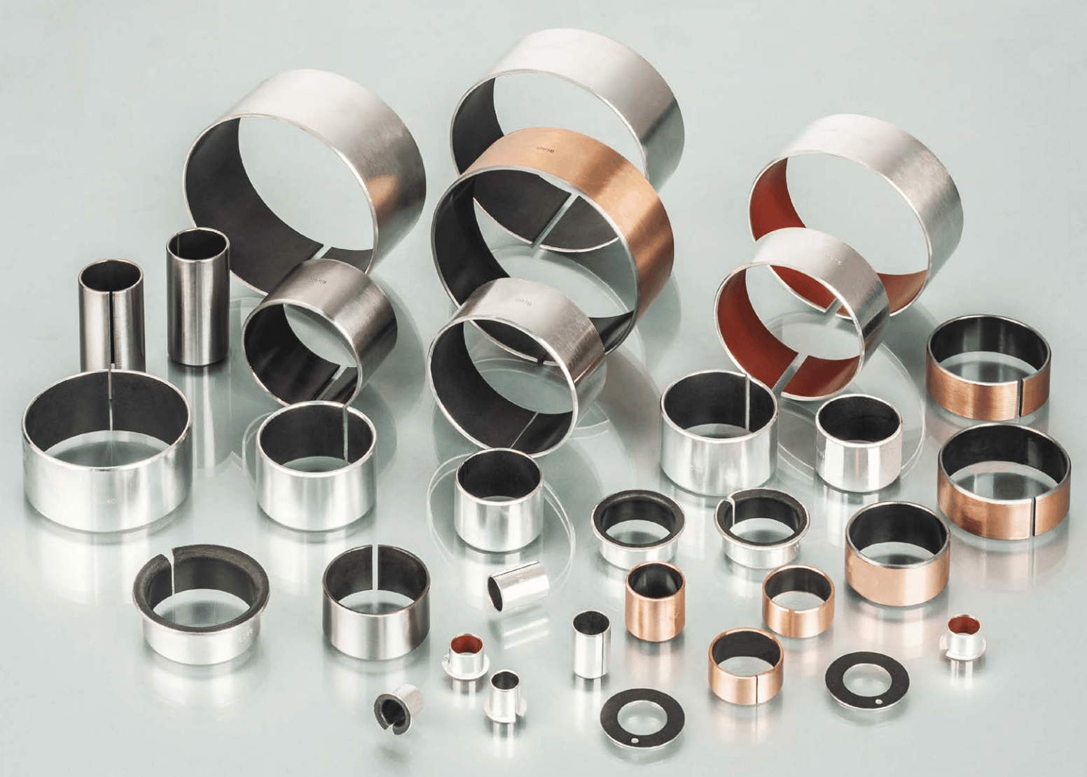 metal-polymer composite plain bearings bush