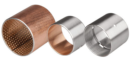 Bimetal bearings bushes