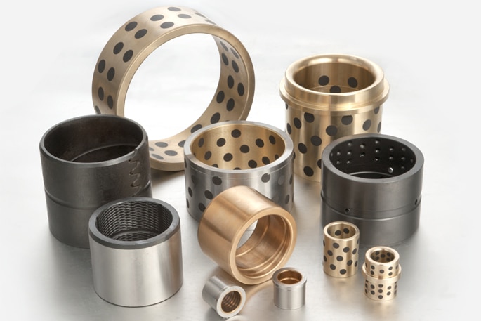 oilless dry sliding bushings composite bearings