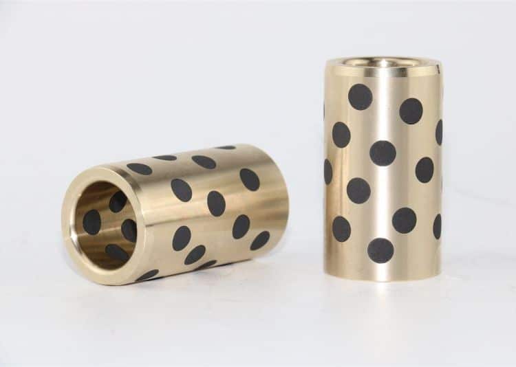 self-lubricating bronze bearings1 graphite plugged bronze bearing bushes