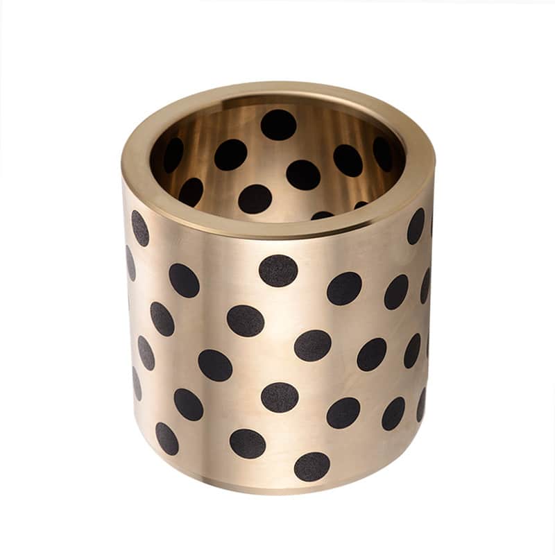 Graphite Impregnated Brass Bearing Sleeve Bushing